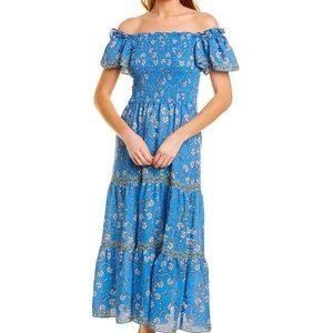 NWT! Max studio tiered midi dress. Size medium